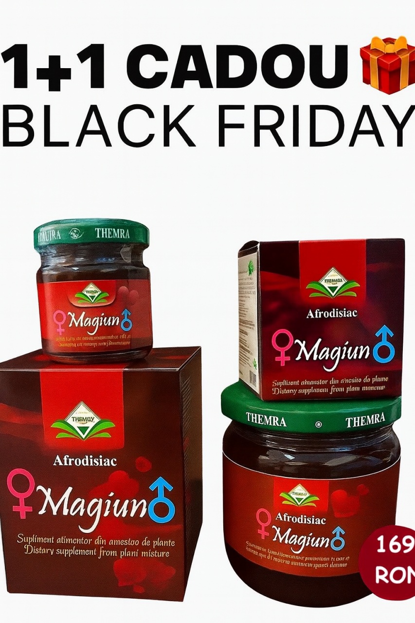 1+1 CADOU Set Magiun Afrodisiac Supliment Natural pentru Cupluri