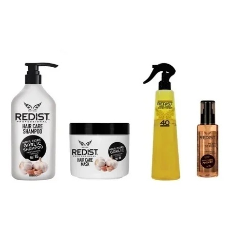 IT PROMO 4 Redist cu extract de usturoi pentru cresterea si regenerarea parului(Sampon, masca , balsam bifazic ,ser keratina si argan)