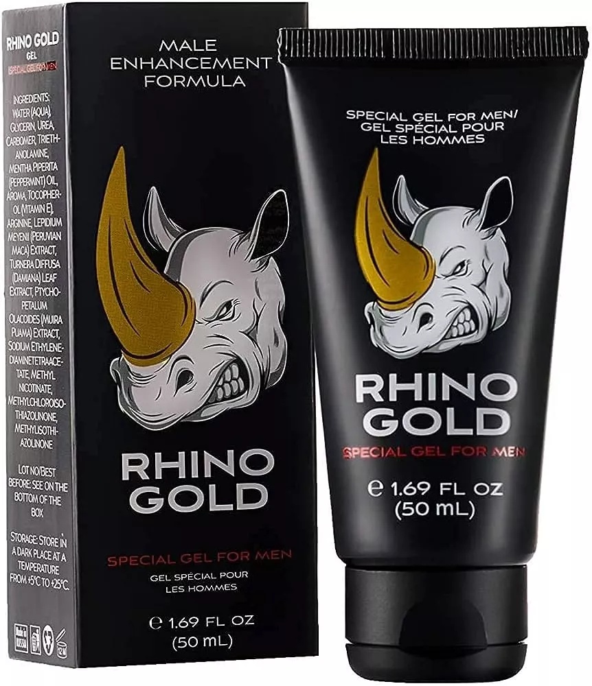 Gel RHINO GOLD Original 50ml – Gel pentru fermitate și tonifiere masculină