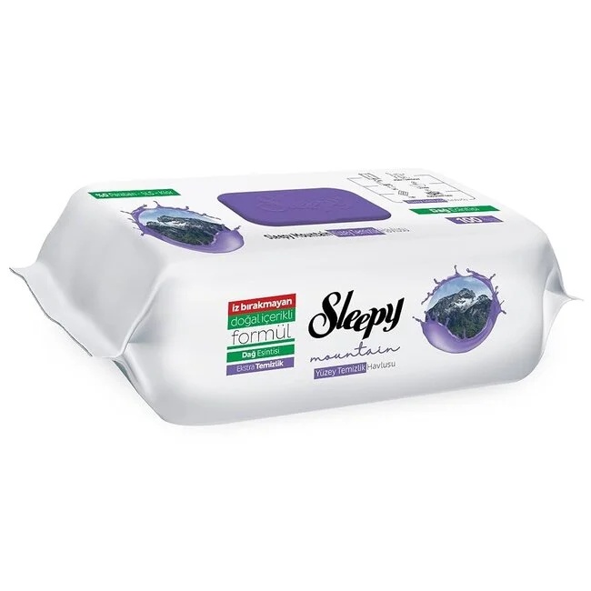 Șervețele Umede Sleepy Nature Mountain Breeze 100 buc – Multisuprafețe cu Bicarbonat
