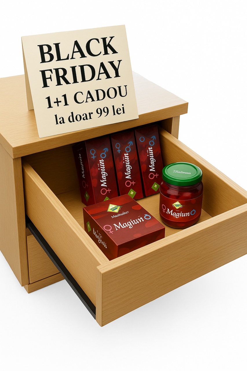 Set Promo Magiun Afrodisiac | 43 g + 5 Plicuri – 1+1 CADOU BLACK FRIDAY