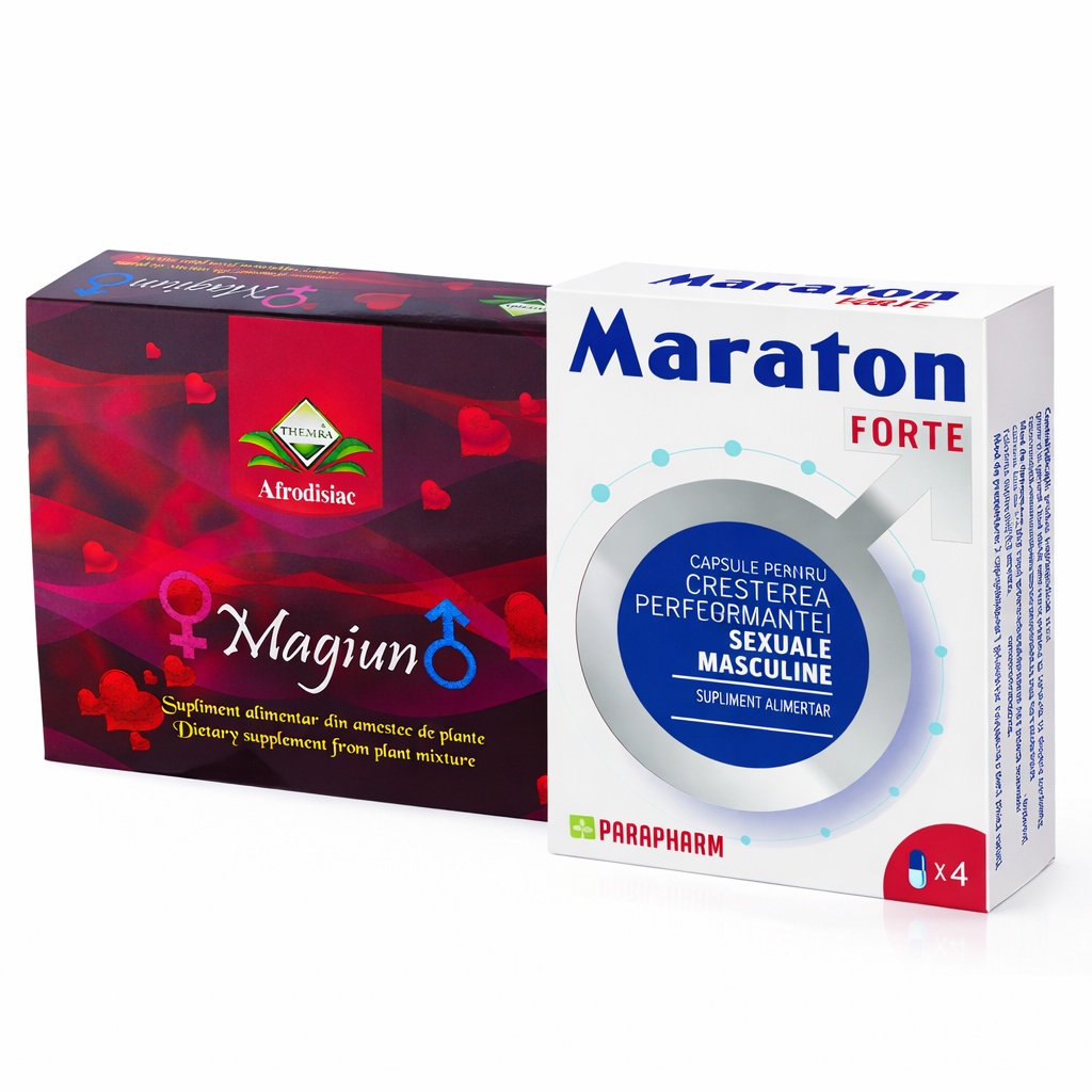 Pachet ExploziaDulce – Themra 12 Plicuri + Maraton Forte 4 Capsule