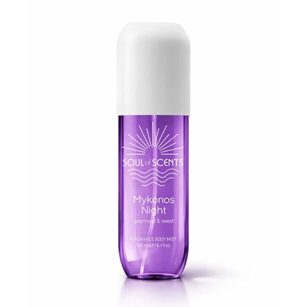 Body Mist Mykonos Night Soul of Scents 180ml – Spray Parfumat Sweet & Gourmand