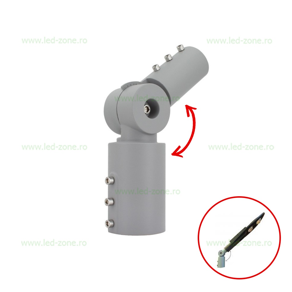 Adaptor Reglabil Lampa LED Iluminat Stradal LZ1063