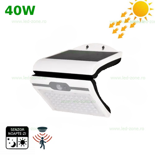 Aplica LED Exterior 40W Solara cu Senzor ANGEL