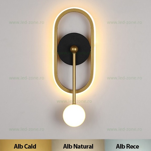Aplica LED Moderna 32W 3 Functii LZ9116