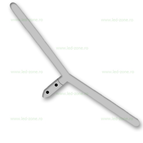 Consola Dubla 1m 180 Grade