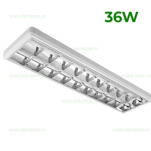 Corp Iluminat LED 36W 120cm Aplicat 2x18W Tub T8