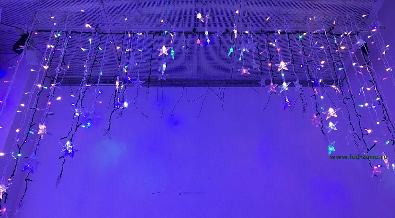 Instalatie LED Cortina 2x1m Stelute