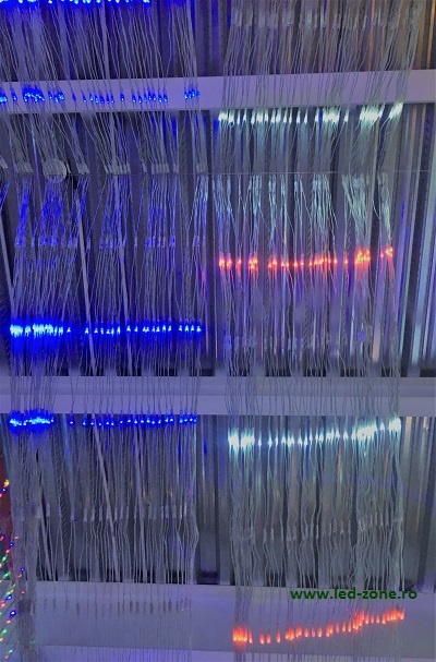 Instalatie LED Plasa 3x3m Diverse Culori