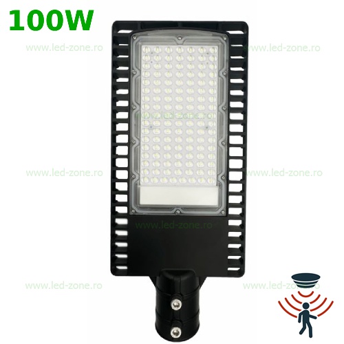 Lampa LED Iluminat Stradal 100W SMD Senzor Crepuscular