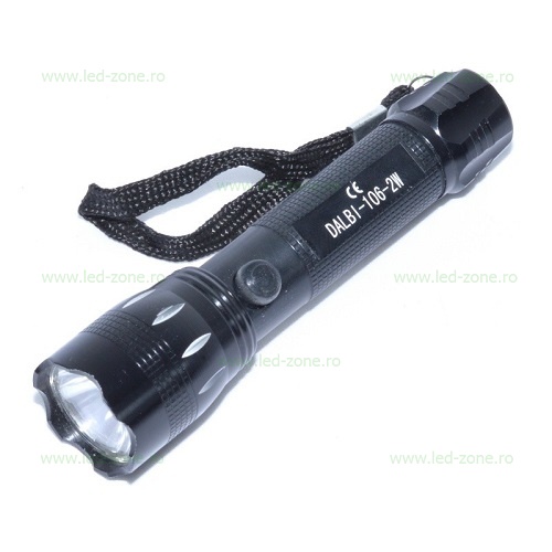 Lanterna LED De Mana 2W Police 106