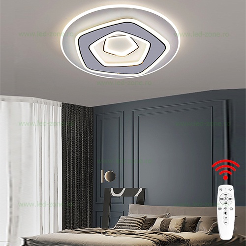 Lustra LED 120W 3 Functii Dimabila cu Telecomanda LZ9004-500