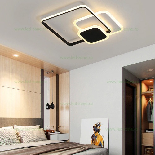 Lustra LED 122W 3 Functii Dimabila cu Telecomanda LZ8879-500