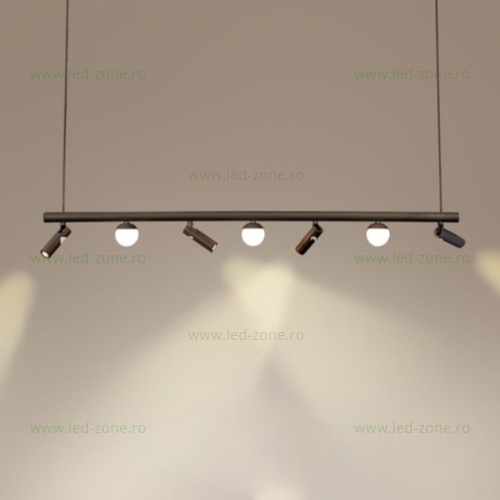 Lustra LED 27W Alb Natural LZG3855-4-3