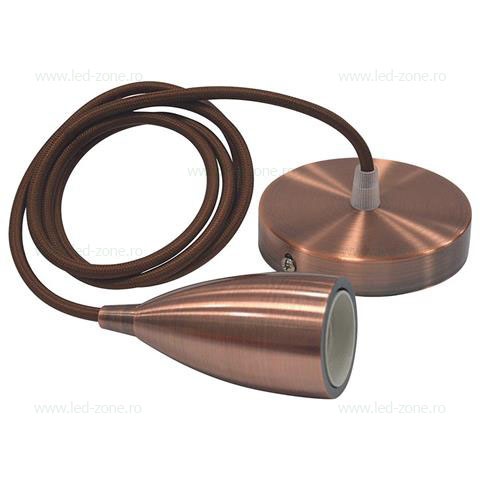 Pendul Soclu E27 Vintage Diverse Culori LZ02E