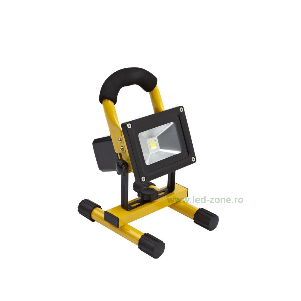 Proiector LED 5W Acumulator si Suport