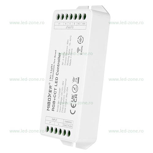 Receptor Banda LED RGB-CCT RF 20A Multizona