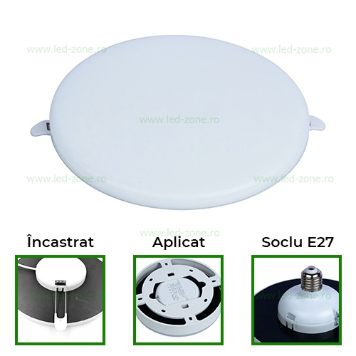 Spot LED 22W Rotund Mat Frameless 3in1