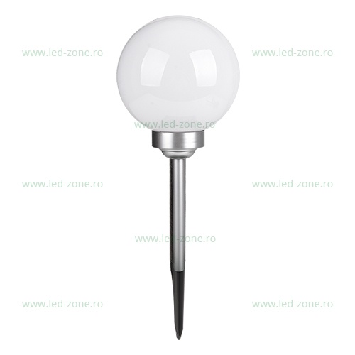 Stalp LED Gradina Solar Glob Mat D100mm LZ5821