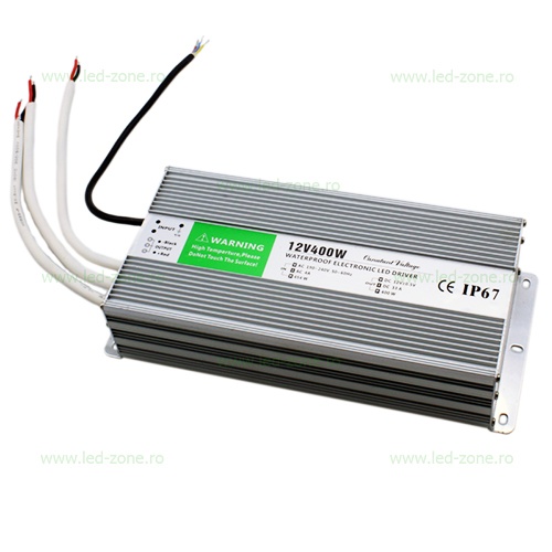 Sursa Alimentare Banda LED 12V 400W IP67 Waterproof