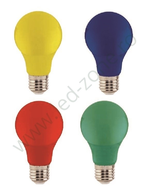 Bec LED E27 7W Glob Mat 260 Grade Color