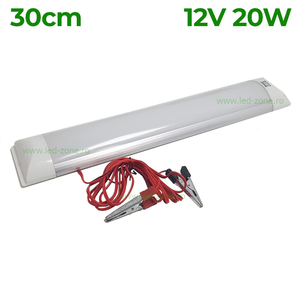 Corp Iluminat LED 20W 30cm Mat Aluminiu 12V Clesti
