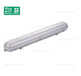 Corp Iluminat LED 40W 120cm IP65 Kit Emergenta