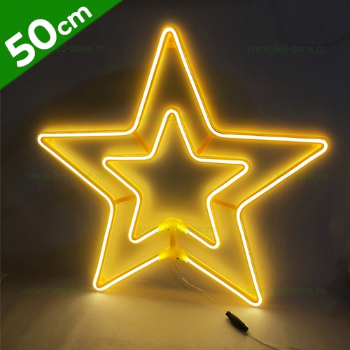 Instalatie LED Exterior Neonflex Stea 50cm LZ9712