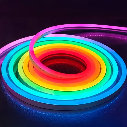 Kit Neonflex LED RGB Digital Muzical 5m Telecomanda si Telefon CAPITAL-5