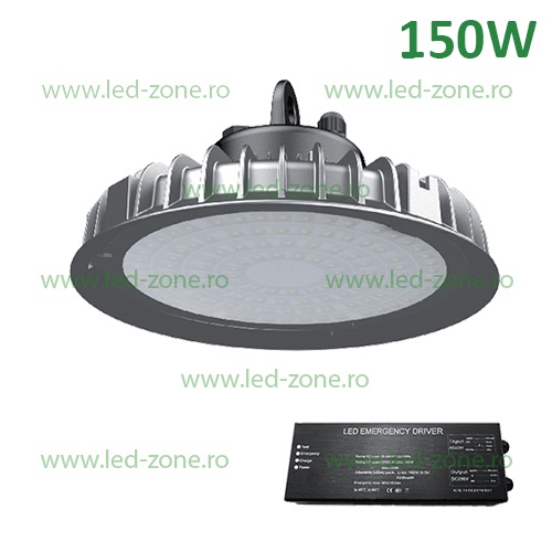 Lampa LED Iluminat Industrial 150W UFO DUBLIN Emergenta