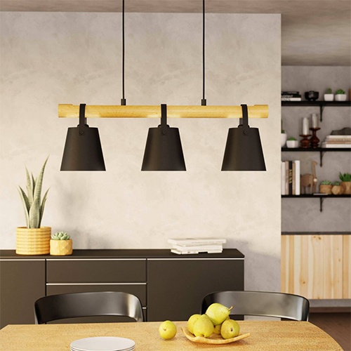 Lustra 3 Socluri Vintage E27 BOYLE