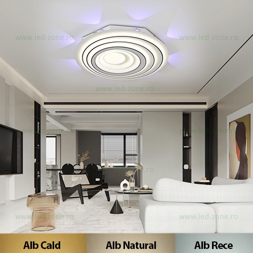 Lustra LED 120W 3 Functii Dimabila cu Telecomanda LZ1810-1