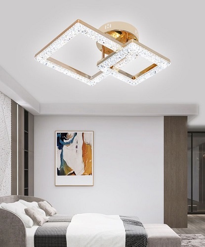 Lustra LED 50W 3 Functii Dimabila cu Telecomanda LZ4023