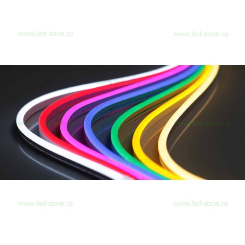 Neonflex LED Slim Diverse Culori 12V 8x16mm
