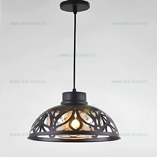 Pendul Soclu E27 Negru LZ2254-1