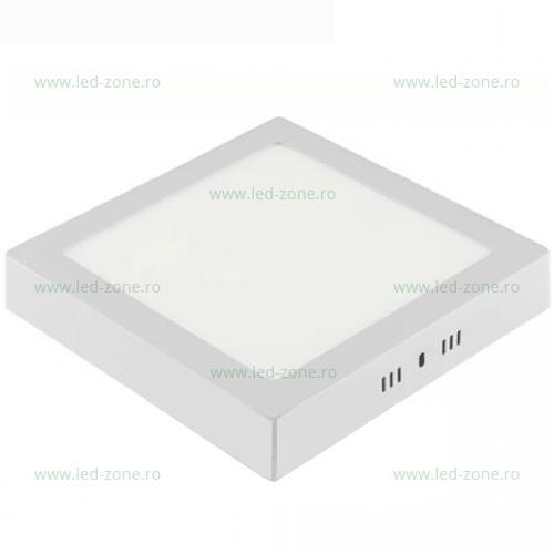 Spot LED 18W Patrat Alb Aplicat
