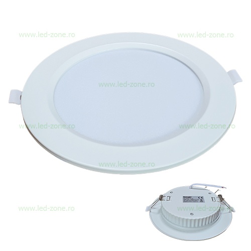 Spot LED 9W Rotund Mat Driver Incorporat
