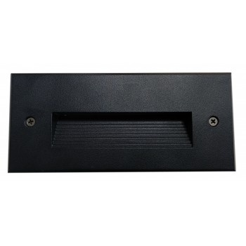 Spot LED Trepte 5W 220V Dreptunghiular Negru IP65