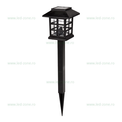 Stalp LED Gradina Solar Clar