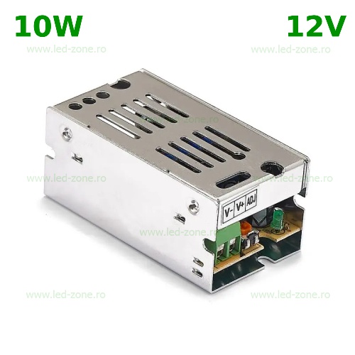 Sursa Alimentare Banda LED 12V 10W Carcasa Metal