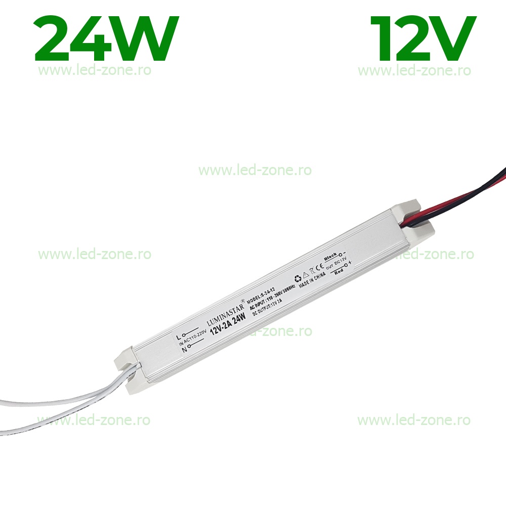 Sursa Alimentare Banda LED 12V 24W Bagheta Mini