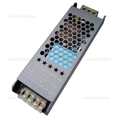 Sursa Alimentare Banda LED 12V 300W Ultra Slim PRO