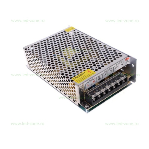 Sursa Alimentare Banda LED 5V 50W 10A Carcasa Metal