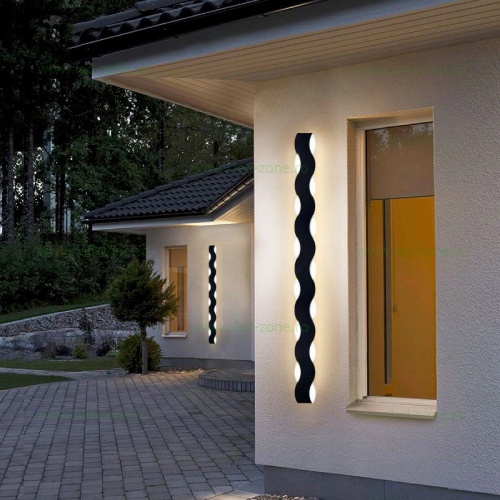 Aplica LED 36W Exterior Negru 120cm LZ5127