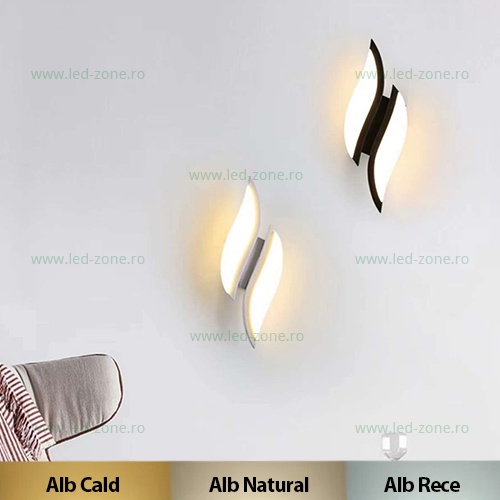 Aplica LED 8W 3 Functii LZ3927