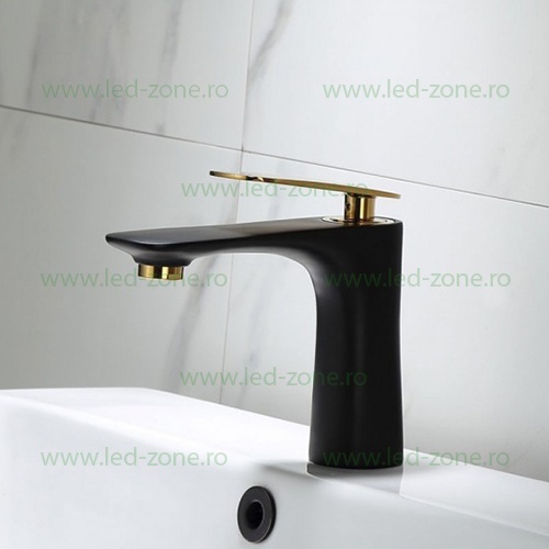Baterie Lavoar Medie Negru-Auriu LZ008
