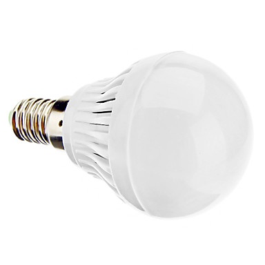 Bec LED E14 5W Glob Mat Plastic