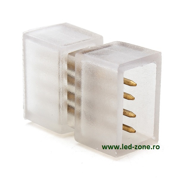 Conector Imbinare Banda LED RGB 220V 4 Contacte
