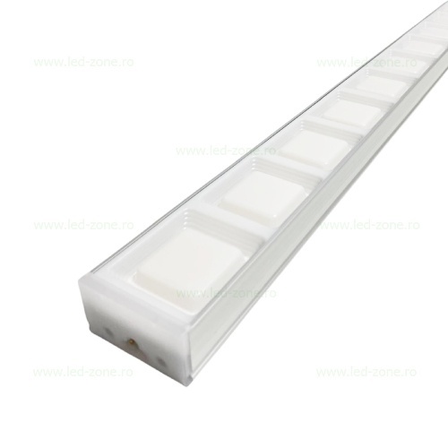 Corp Iluminat LED 100W 120cm Mat Aluminiu T12
